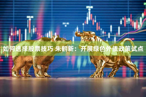 如何选择股票技巧 朱鹤新：开展绿色外债政策试点
