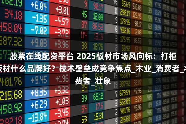 股票在线配资平台 2025板材市场风向标：打柜子板材什么品牌好？技术壁垒成竞争焦点_木业_消费者_壮象